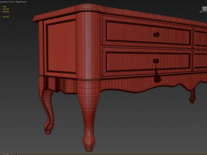 chest of drawers b 08 Modelo 3D