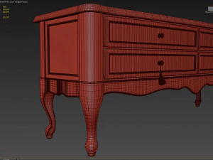 chest of drawers b 08 3D Model
