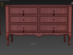 chest of drawers b 08 Modelo 3D