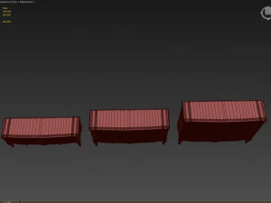 chest of drawers b 08 3D Model