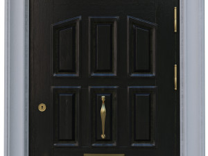 entrance classic door 15 3D Model