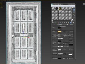 entrance classic door 15 3D Model