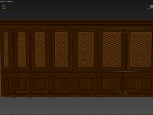 wood panels with veneer 01 Modelo 3D