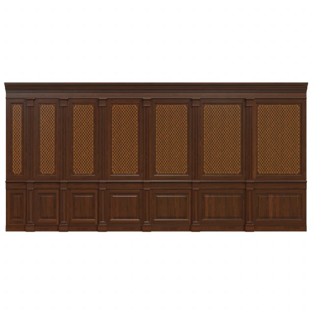 wood panels with veneer 01 Modelo 3D .c4d .max .obj .3ds .fbx .stl .blend 