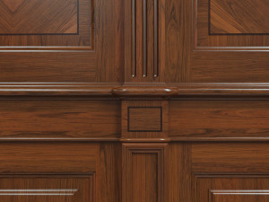 wood panels with veneer 02 Modelo 3D