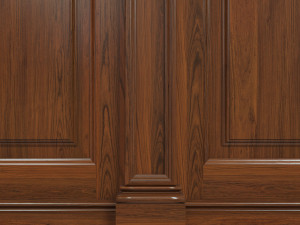 wood panels with veneer 02 Modelo 3D