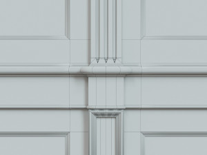 wood panels with veneer 02 Modelo 3D