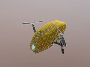 drones on the hunt 3D Model