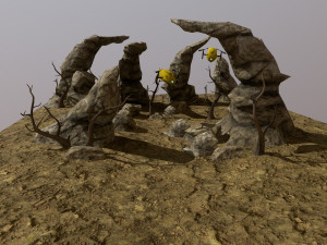 drones on the hunt 3D Модель