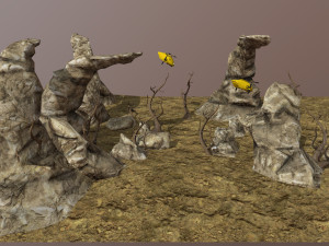 drones on the hunt Modelo 3D