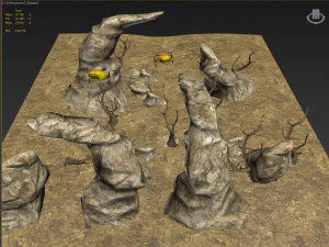 drones on the hunt 3D Model