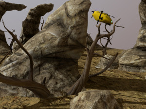 drones on the hunt Modelo 3D