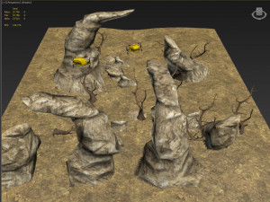 drones on the hunt Modelo 3D