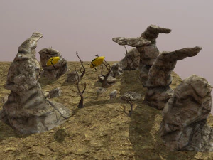 drones on the hunt 3D Model