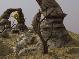drones on the hunt Modelo 3D