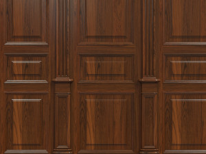 wood panels 05 Model 3D