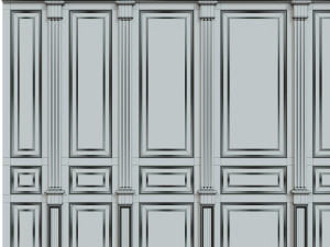 wood panels 05 Model 3D