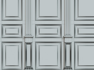 wood panels 05 Model 3D