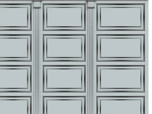 pannelli in legno 06 Modello 3D