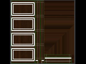 wood panels 06 3D 모델