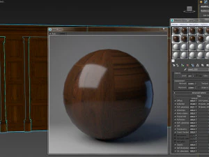 pannelli in legno 06 Modello 3D