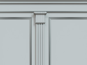 wood panels 07 Model 3D
