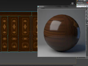 wood panels 07 3D Model