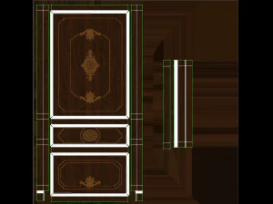 wood panels 07 3D Model