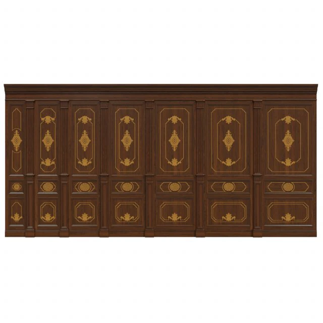 wood panels 07 3D Model .c4d .max .obj .3ds .fbx .stl .blend 