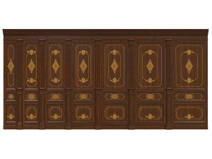 wood panels 07 3D 모델
