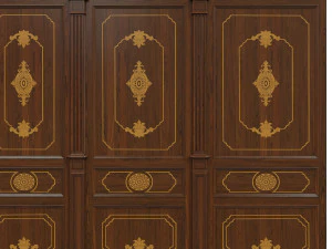 wood panels 07 3D Model