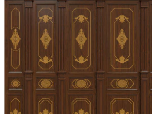 wood panels 07 3D Model
