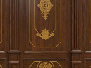 wood panels 07 3D Model
