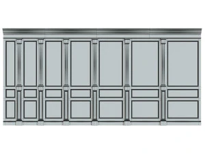 wood panels 07 3D Model