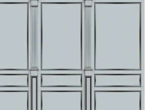 wood panels 07 3D Model