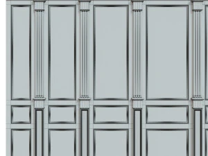wood panels 07 3D Model