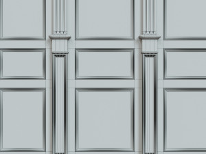 wood panels 07 Model 3D