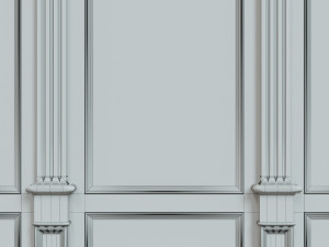 wood panels 07 Model 3D
