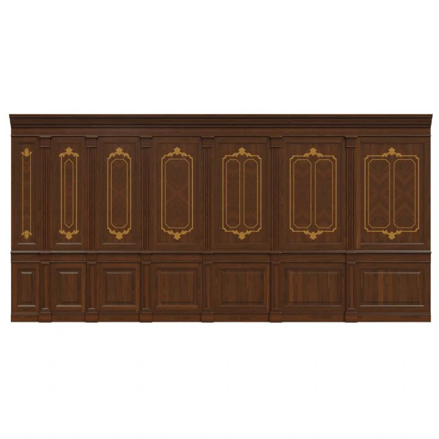 wood panels 08 3D Model .c4d .max .obj .3ds .fbx .stl .blend