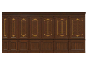 wood panels 08 3D Модель