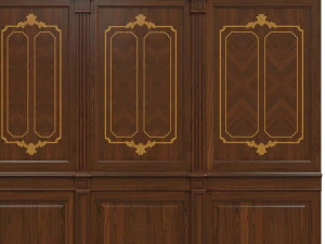 wood panels 08 3D Model