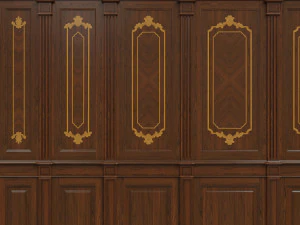 wood panels 08 3D Model