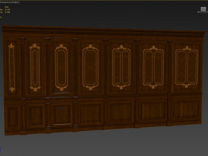 wood panels 08 3Dモデル