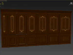 wood panels 08 3D Model