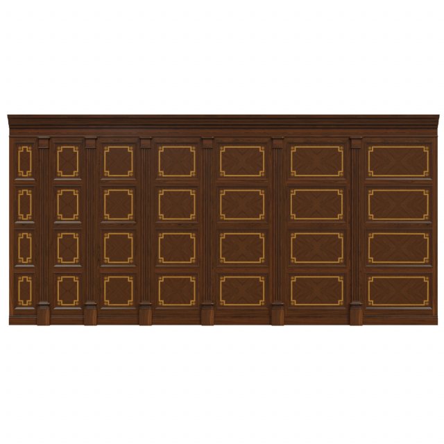 wood panels 09 3D Model .c4d .max .obj .3ds .fbx .stl .blend 