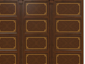wood panels 09 3D Model