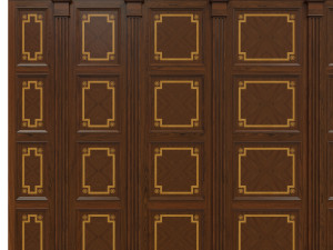 wood panels 09 3D Model
