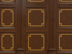 wood panels 09 3D Model
