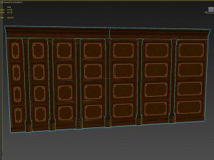 wood panels 09 3D Model