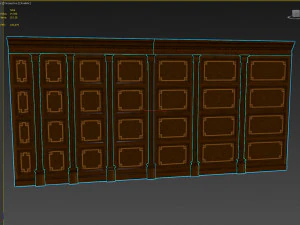 wood panels 09 3D Model